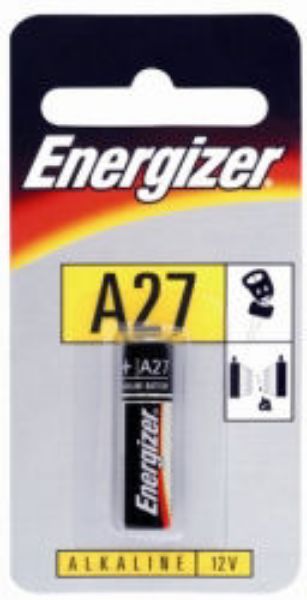 Picture of BATTERIES ENERGIZER LITHIUM A27 1PK