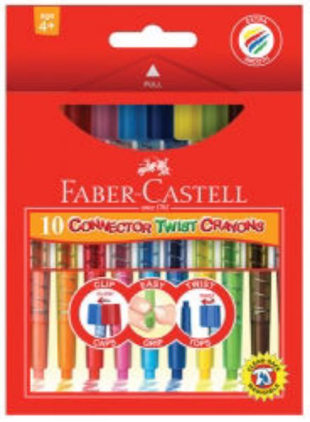 Picture of CRAYONS FABER CASTELL 10S CONNECTOR TW