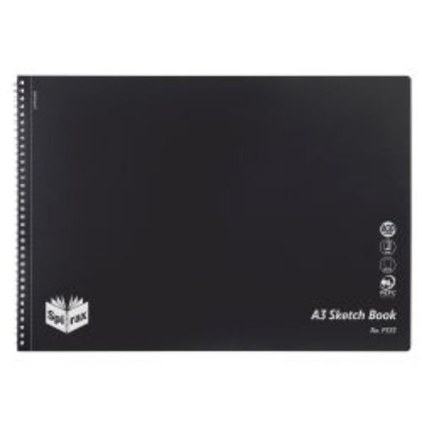 Picture of SKETCH BOOK SPIRAX P533 PP A3 S/O 40PG B